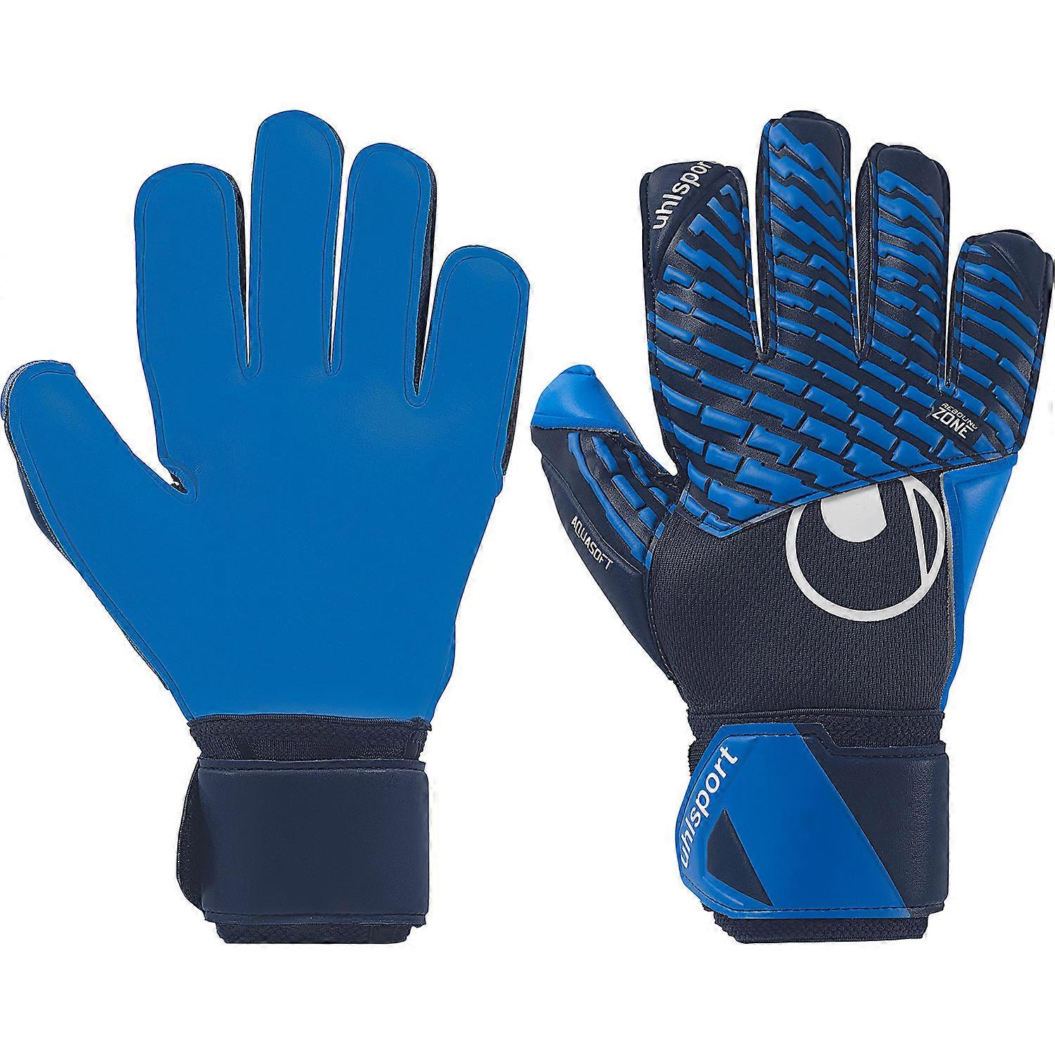 Uhlsport CyberTec AquaSOFT Goalkeeper Gloves Size