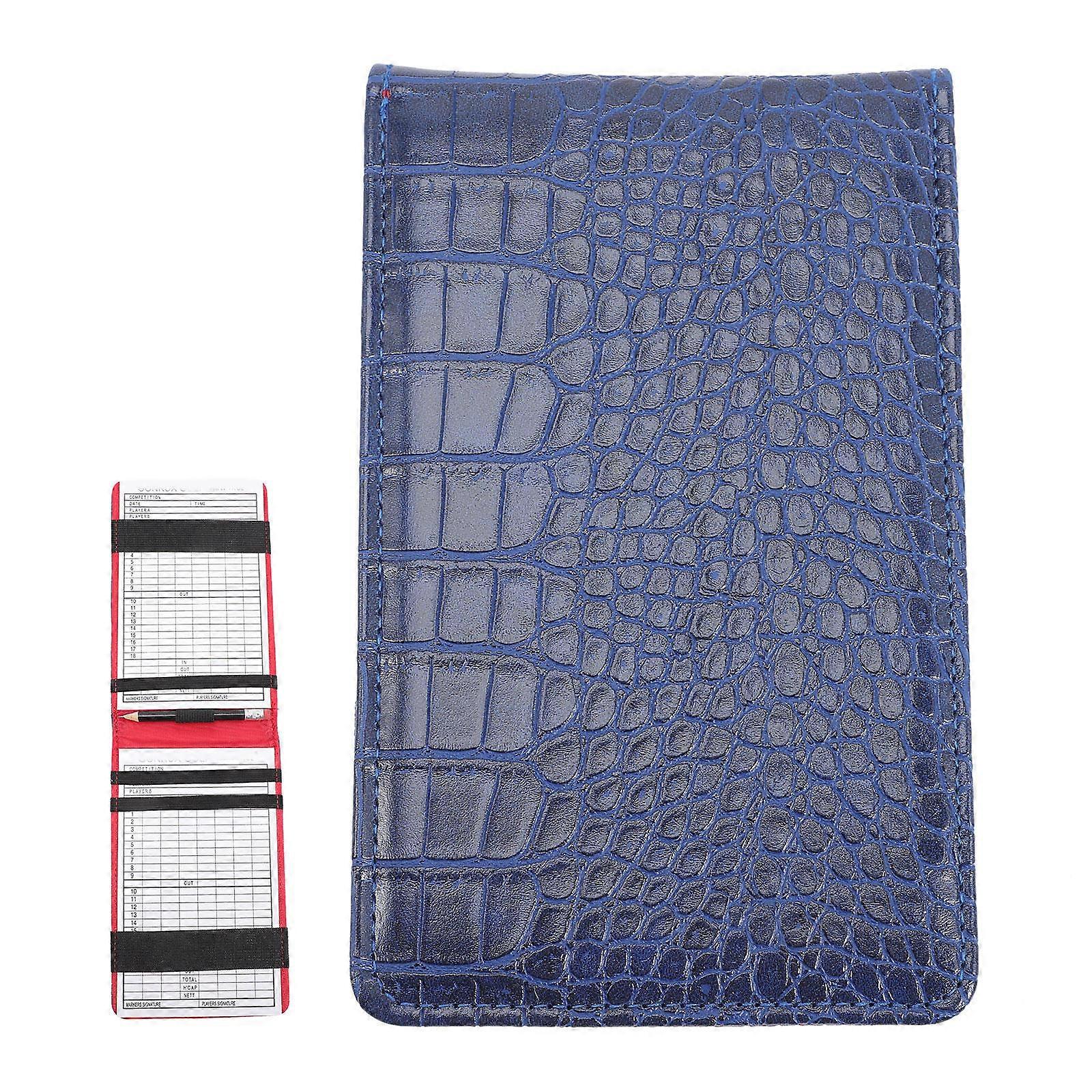 Golfs Scorebook Score Keeping Book for Record Use 3Pcs Notebook