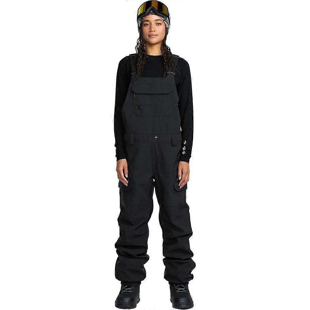 Women's Volcom Womens Creston 3D Stretch Bib Overall / Black / S