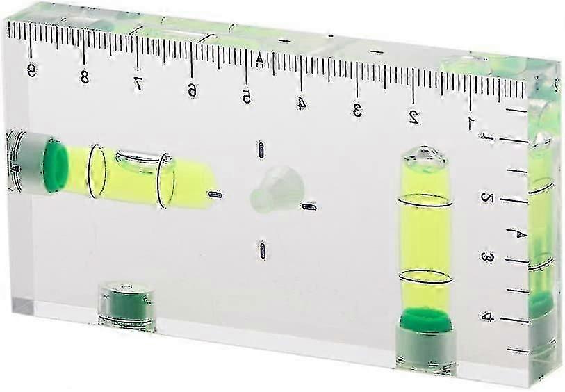 High Precision Mini Two Way Clear Magnetic Spirit Level