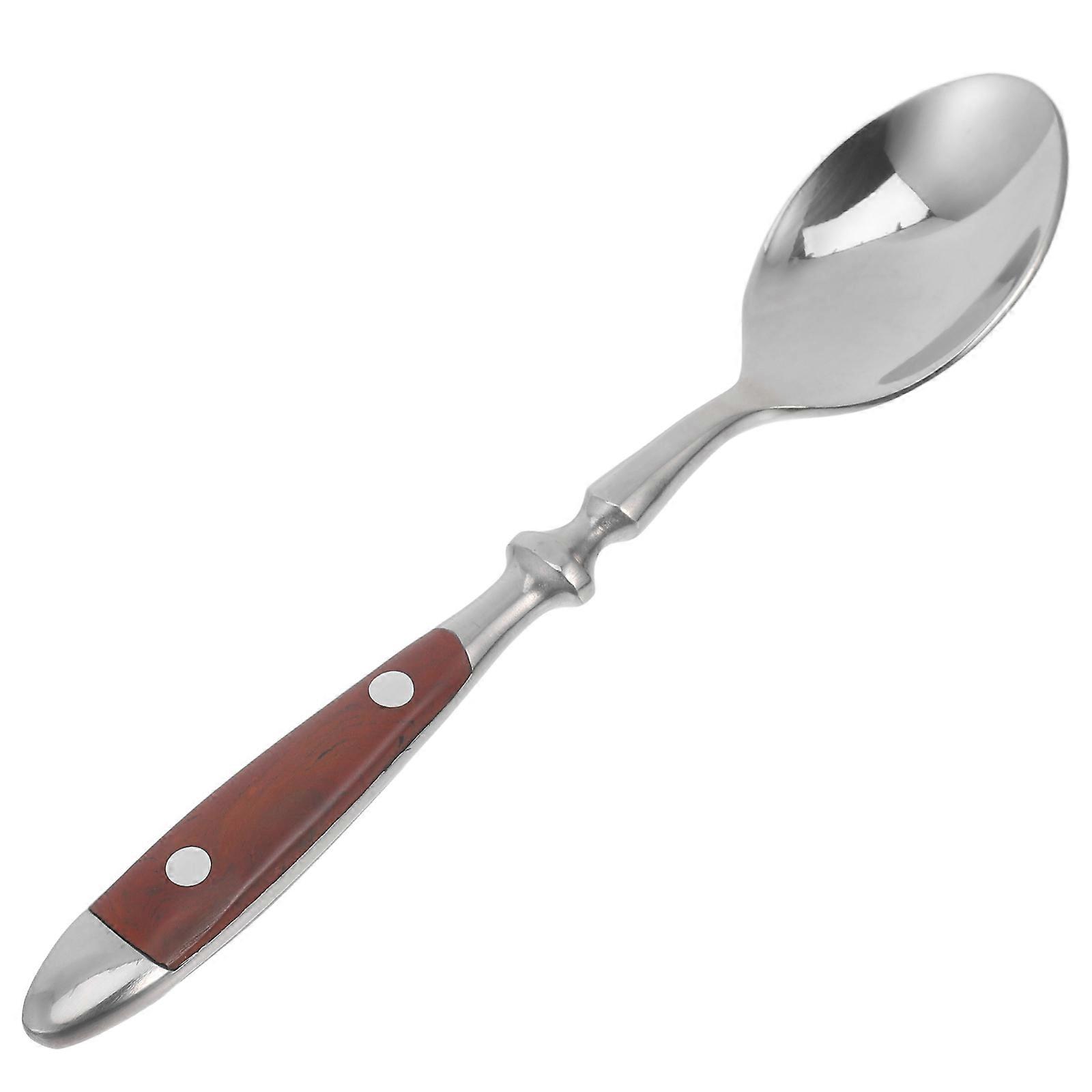 Dessert Spoons Stainless Steel Tea Spoon for Dining 2Pcs