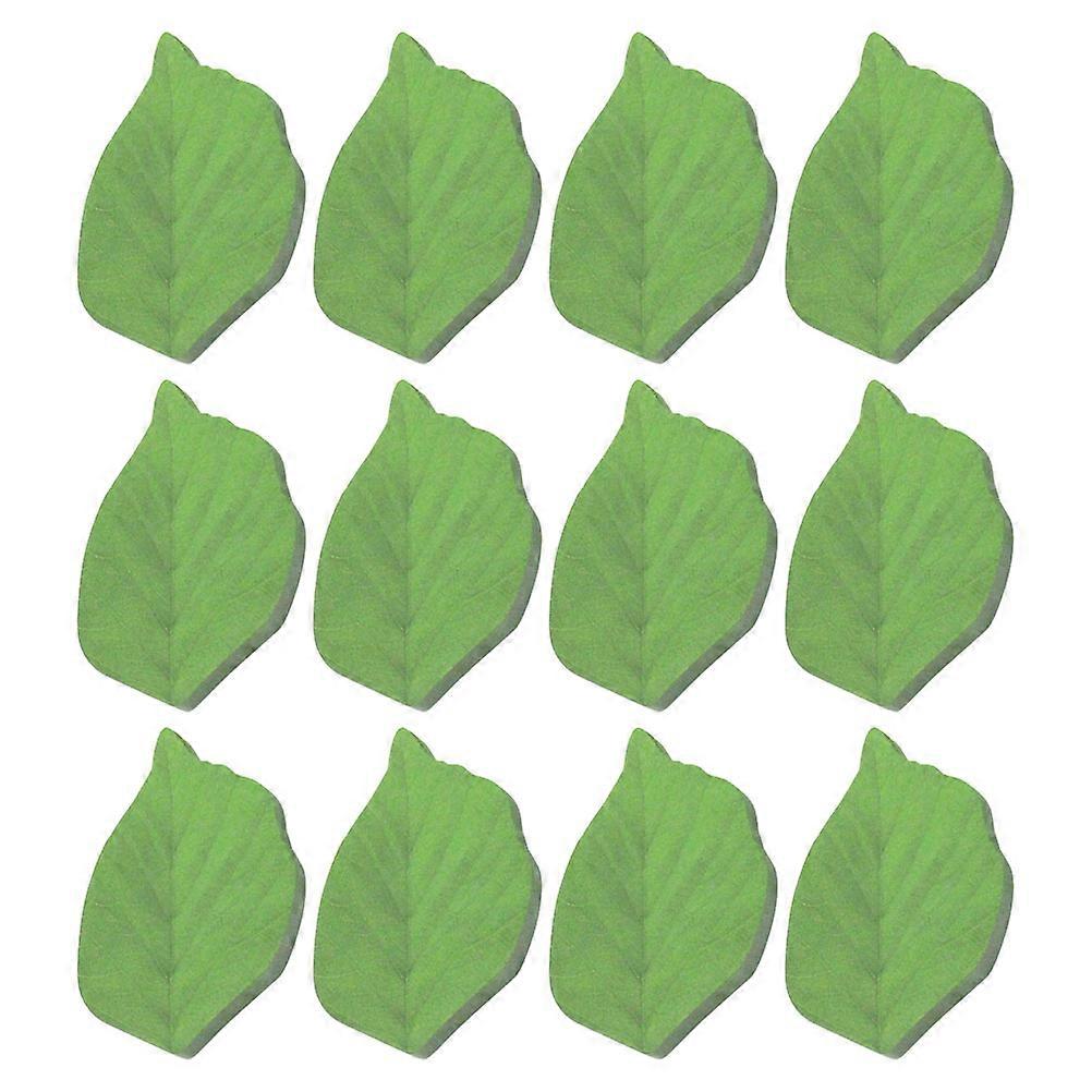 Green Leaf Memo Pad Paper for Notes 36Packs Decorative Pads