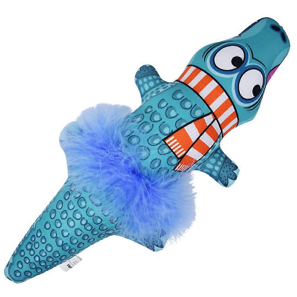Bite-Resistant Cat Teaser Toy Catnip Toy Plush Doll Cat Supplies Indoor Play 1Set