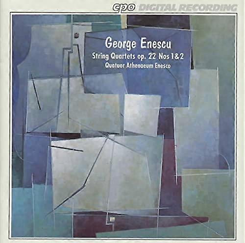 Quatuor Athenaeum Enesco - George Enescu: String Quartet op. 22 No. 1 in E flat major, String Quartet op 22 No. 2 in G major [CD]