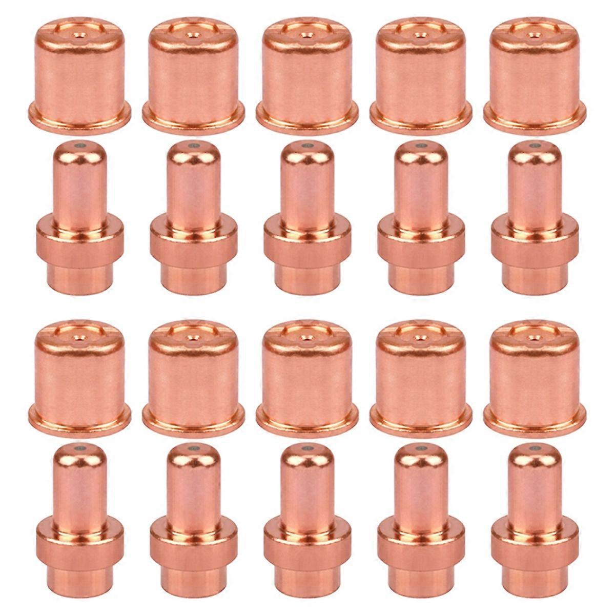 20pcs Plasma Cutter CB50 CP50 LT50 50 Torch Electrode Tip Nozzle