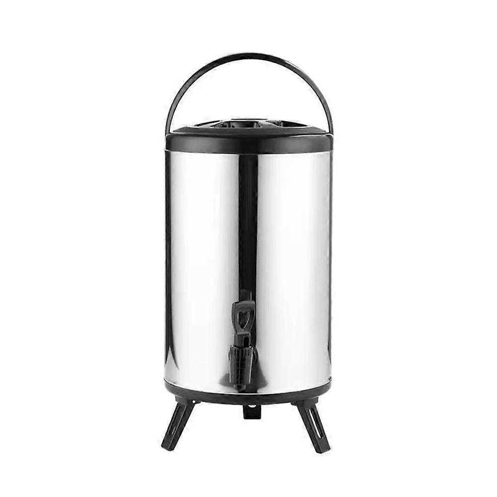 Rustfritt stål isolert drikkedispenser 6L dobbeltlagsisolasjon med stor kapasitet i lang tid