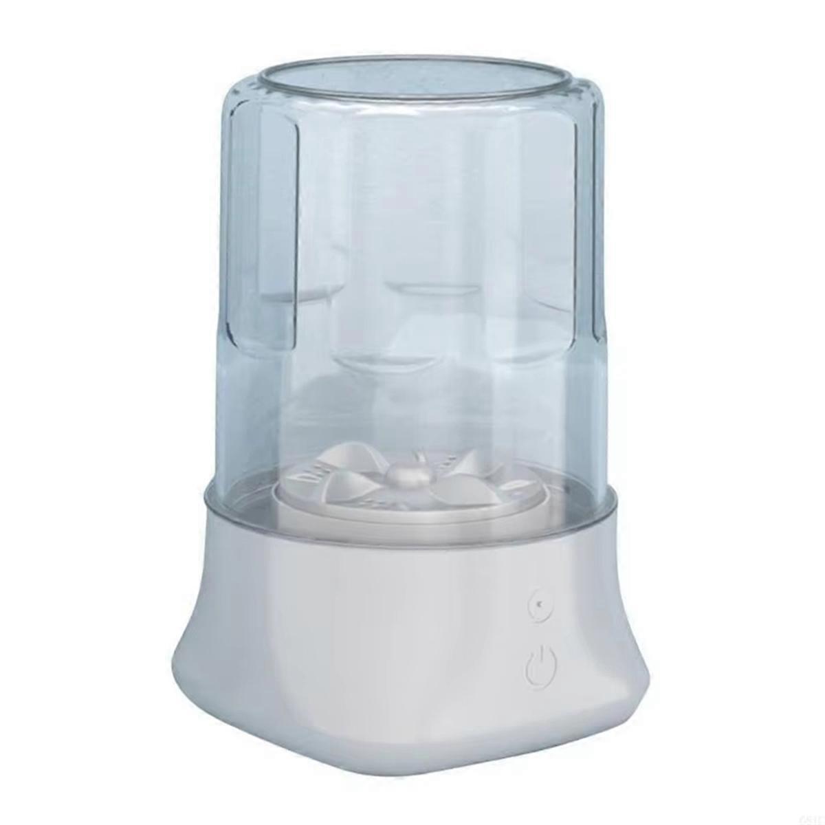 Compact Cordless Mini Washing Machine - Portable Washer for Socks,Small Laundry Device, Ideal for Tr