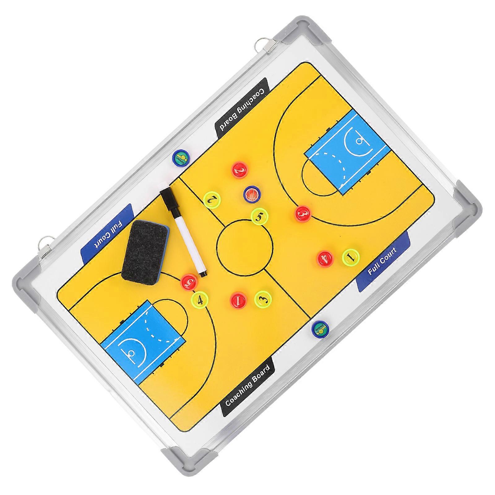 Basketball Coaching Board Aluminum Frame for Game Strategy
