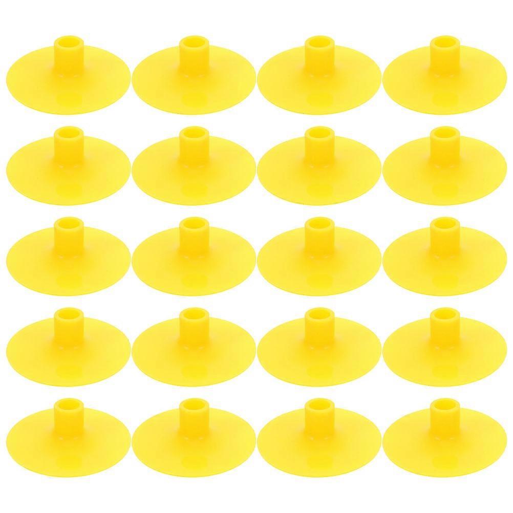 Kids Suction Cup Arrows Rubber Replacement Tips for Archery Play 20Pcs