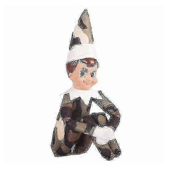 Figurine de lutin farceur garçon/fille - Peluche de Noël - Cadeau de Noël
