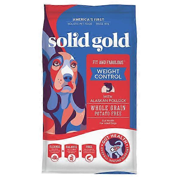 Solid Gold, Fit and FabulousÃÂÃÂ¢ÃÂÃÂÃÂÃÂ¢, For Adult Dogs, With Alaskan Pollock, 4 lbs (1.81 kg)