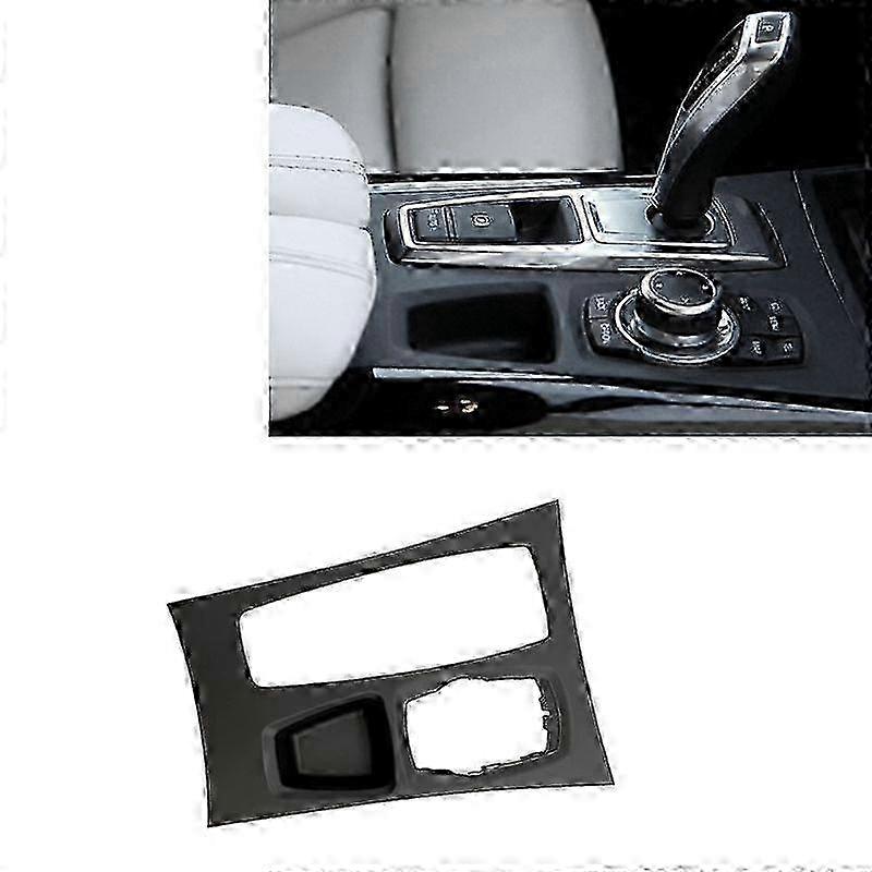 Car Center Control Gear Shift Panel Gear Shift Trim Frame 51169164485 Compatible with X5 E70 X6 E71 25-26s