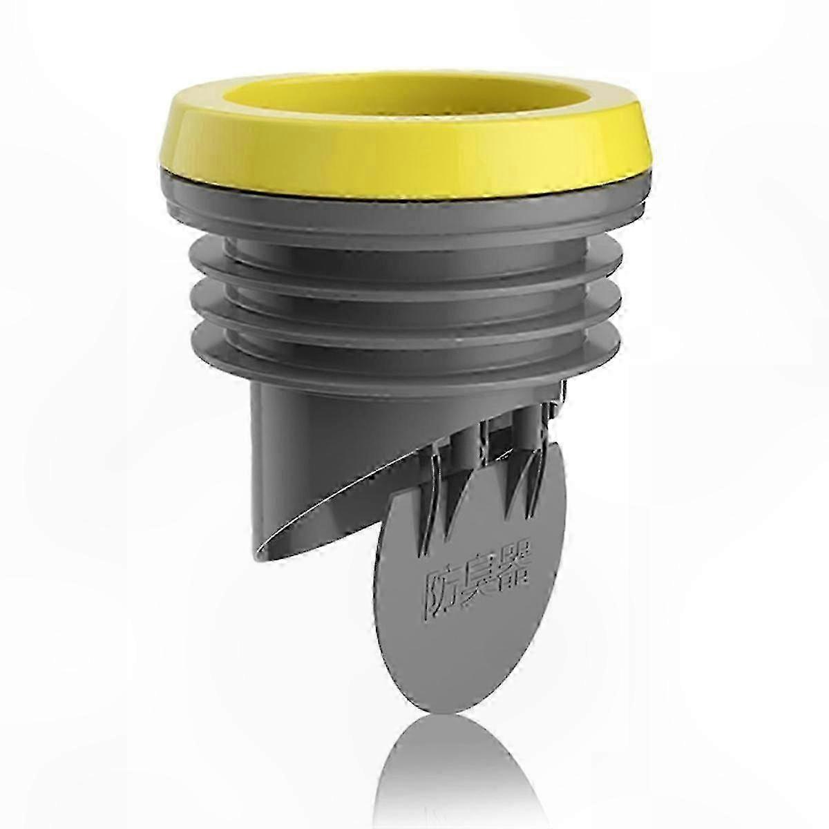 Wax Toilet Bowl Ring with Backflow Valve for 3.2-4 Inch Waste Lines Easy Install