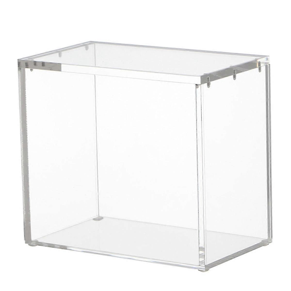 Acrylic Case Protector Clear Acrylic Storage with Lid Magnetic Closure Top Loading for Collectibles