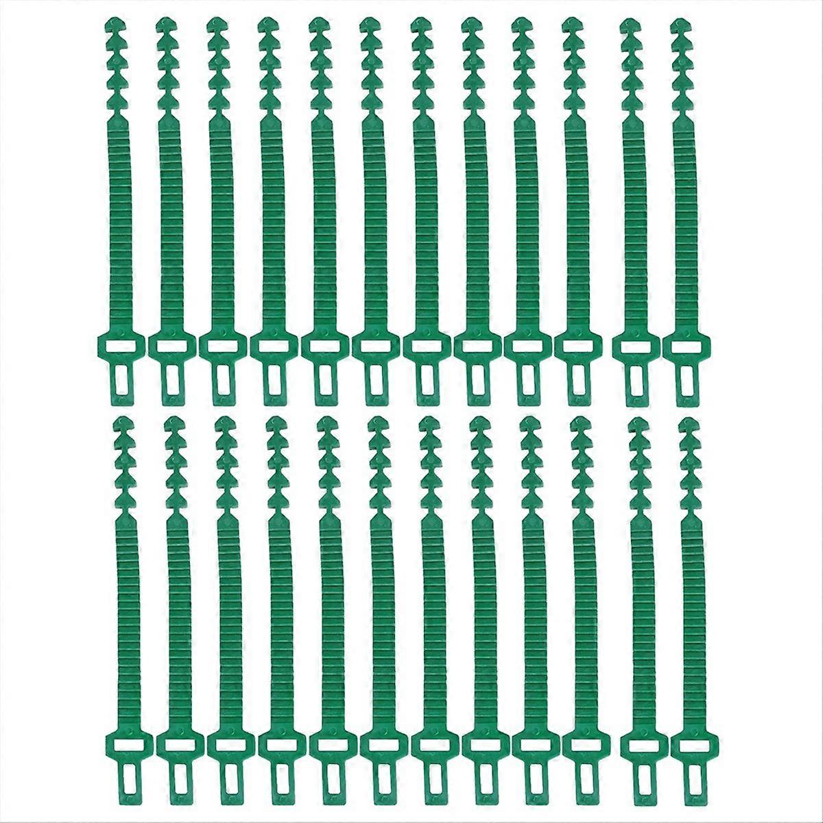 24pcs Stump Support Straps, Garden Stake Connectors, Tree Straps