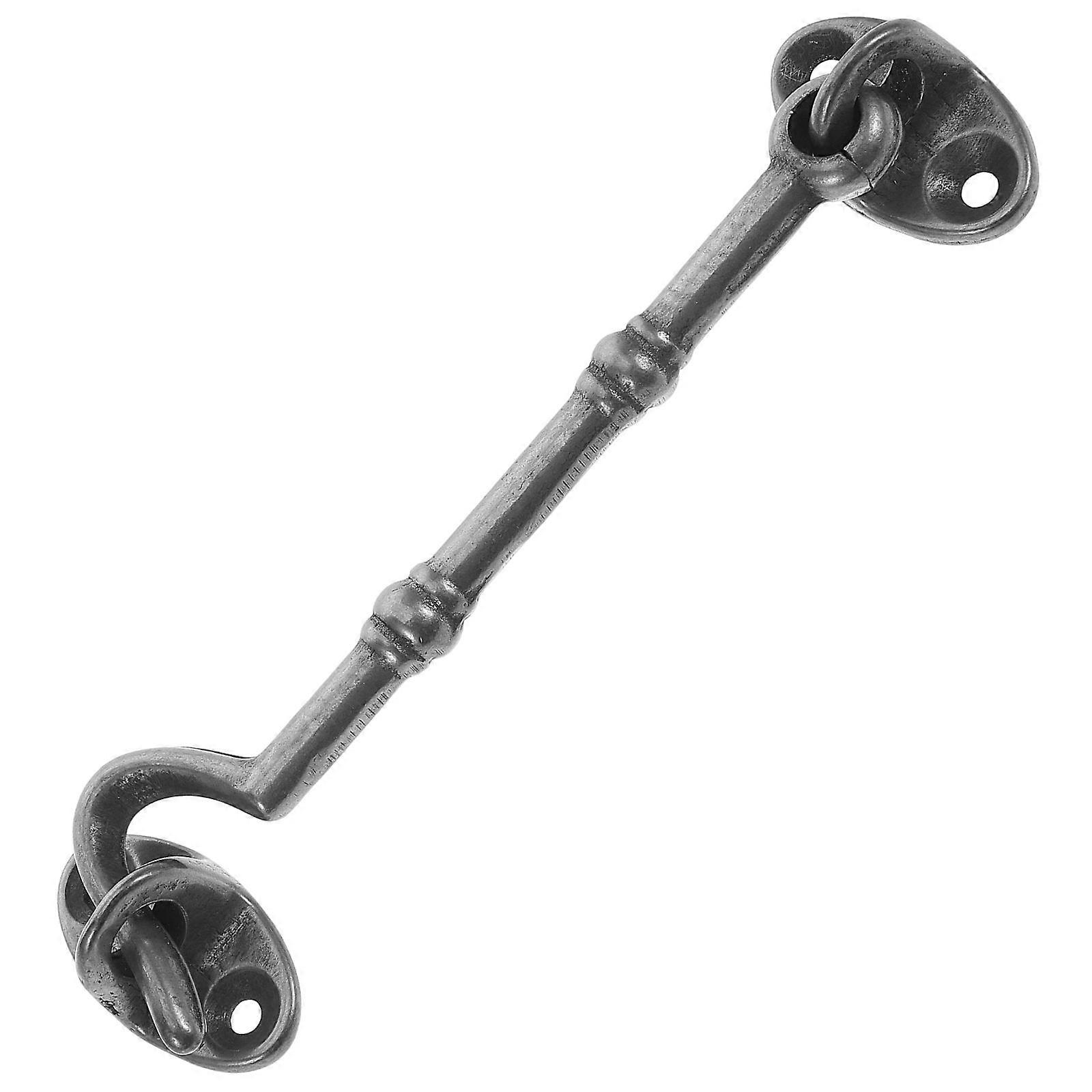 Replacing Window Door Lock Part Indoor Door Hook Lock Window Door Lock Multi-use Cabinet Door Hook Lock Sturdy Hook Latch Part