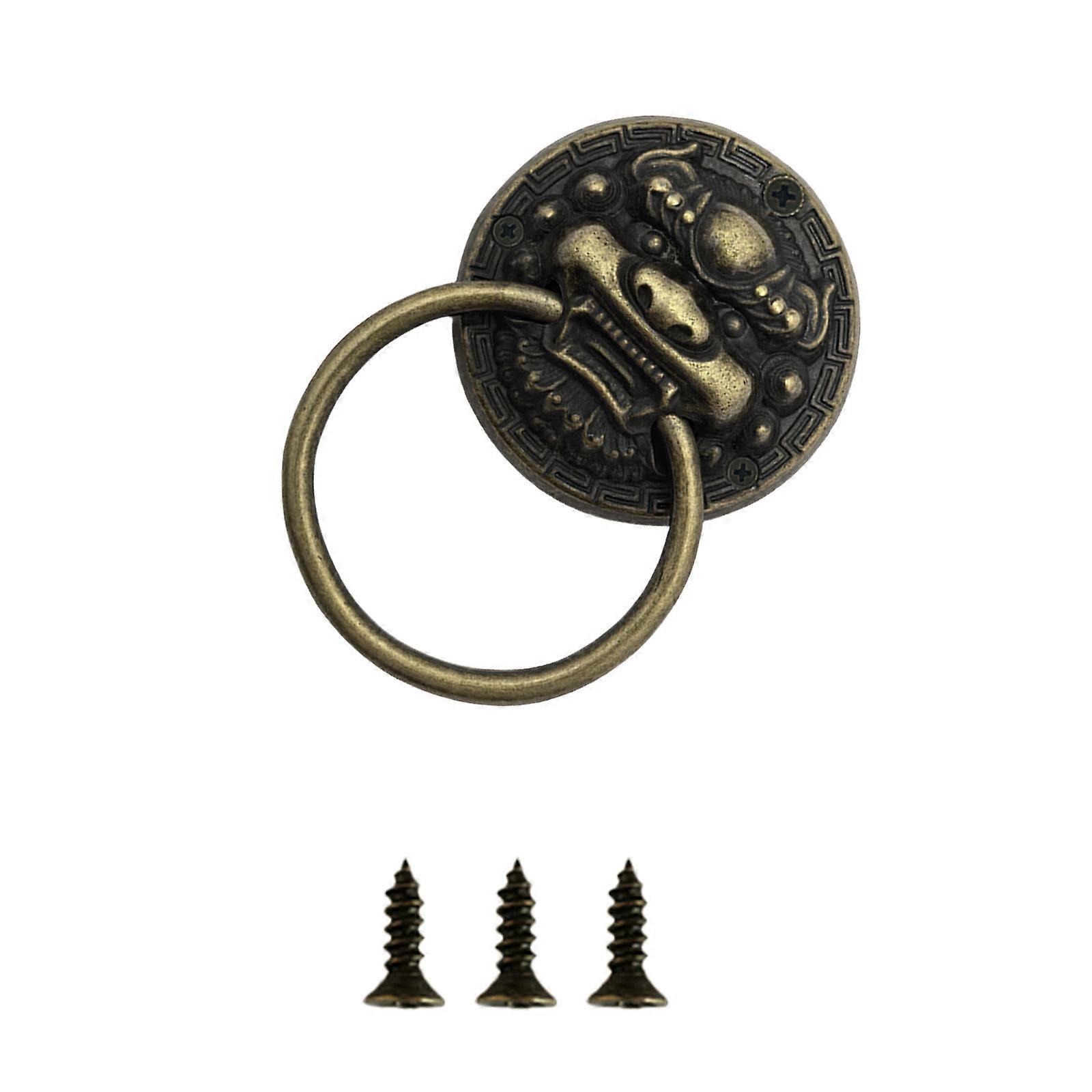 Mythical Creature Cabinet Pull Single Hole Metal Handle Decorative Hardware for Home Enhancement Projects  small