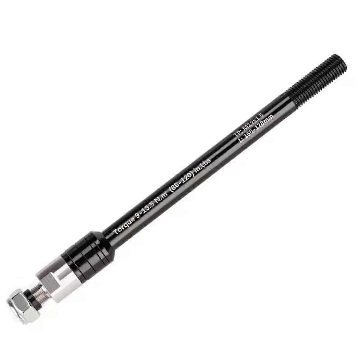 Thru axles adapter for bike trailers - adjustable hitch for secure towing