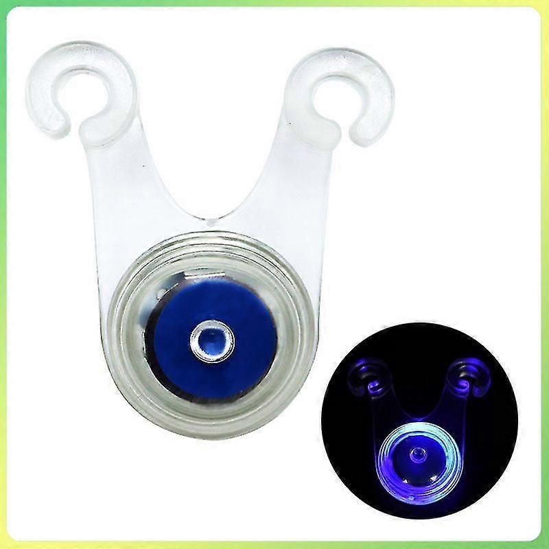 10pc خيمة سلسلة حبل الحرس للماء التخييم شنقا أضواء تحذير السلامة في الهواء الطلق مصباح يدوي صغير