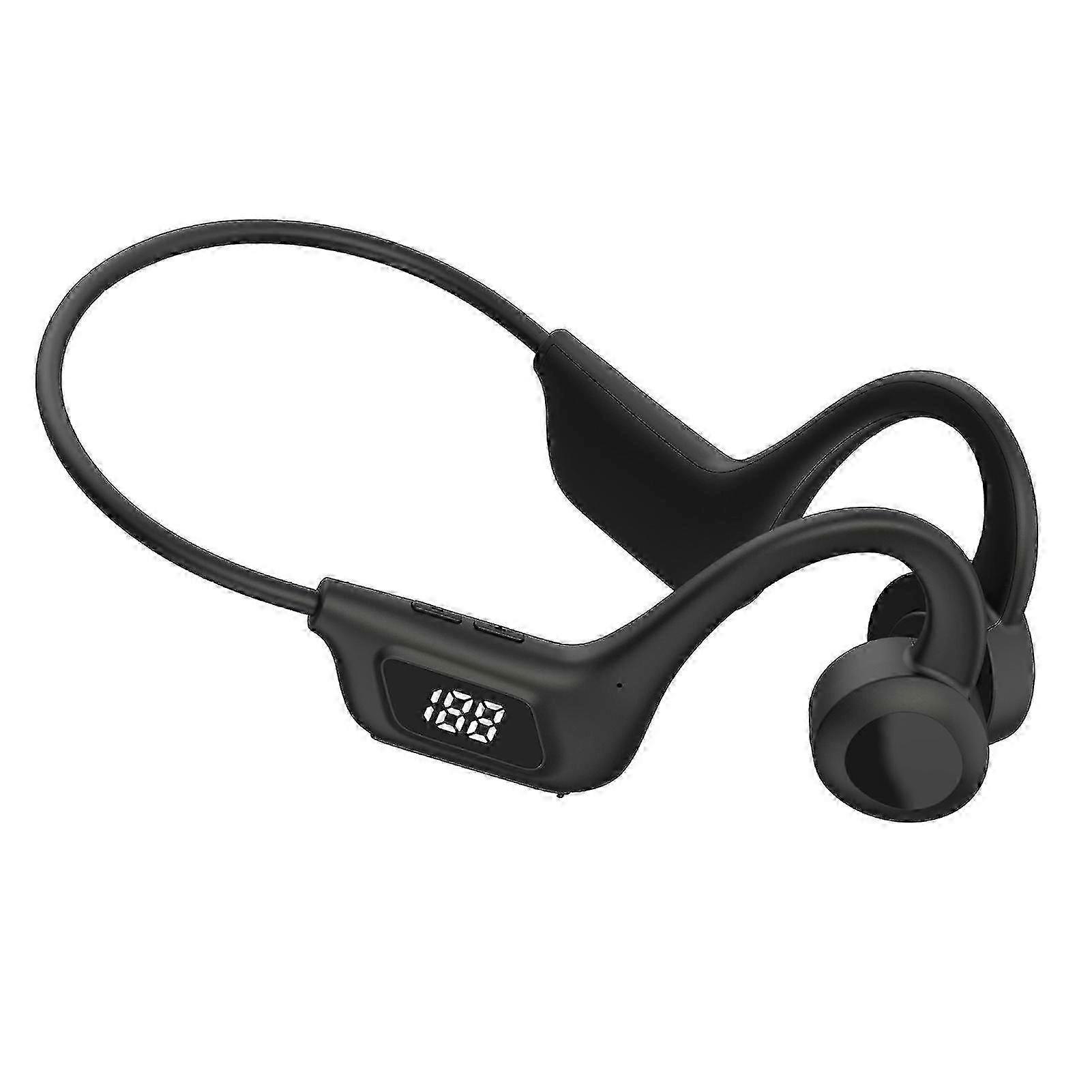 LY1 Bone Conduction Earphone Ear Hook 9D Sound Wireless Bluetooth Headset MP3 Player with Memory