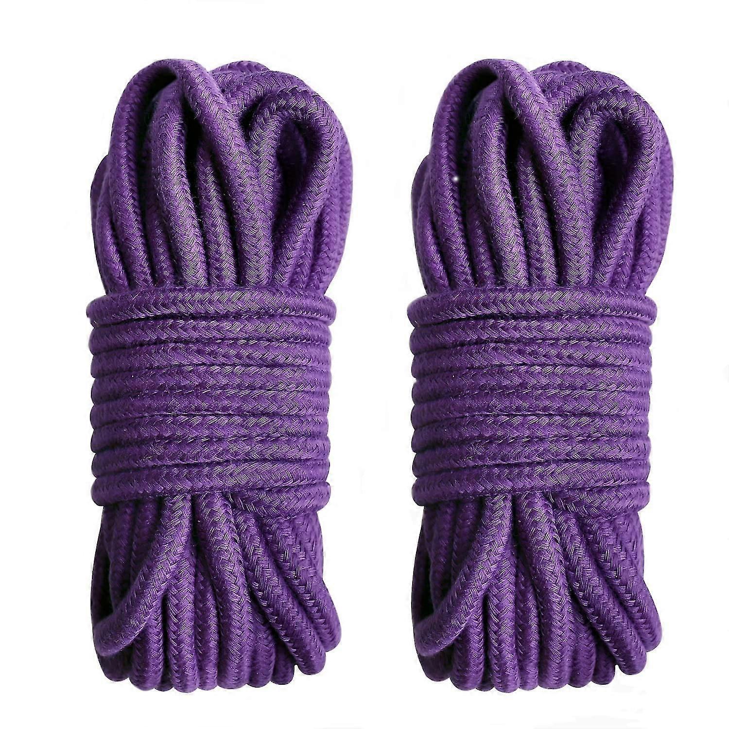 2-pak 10m blødt bomuldsreb