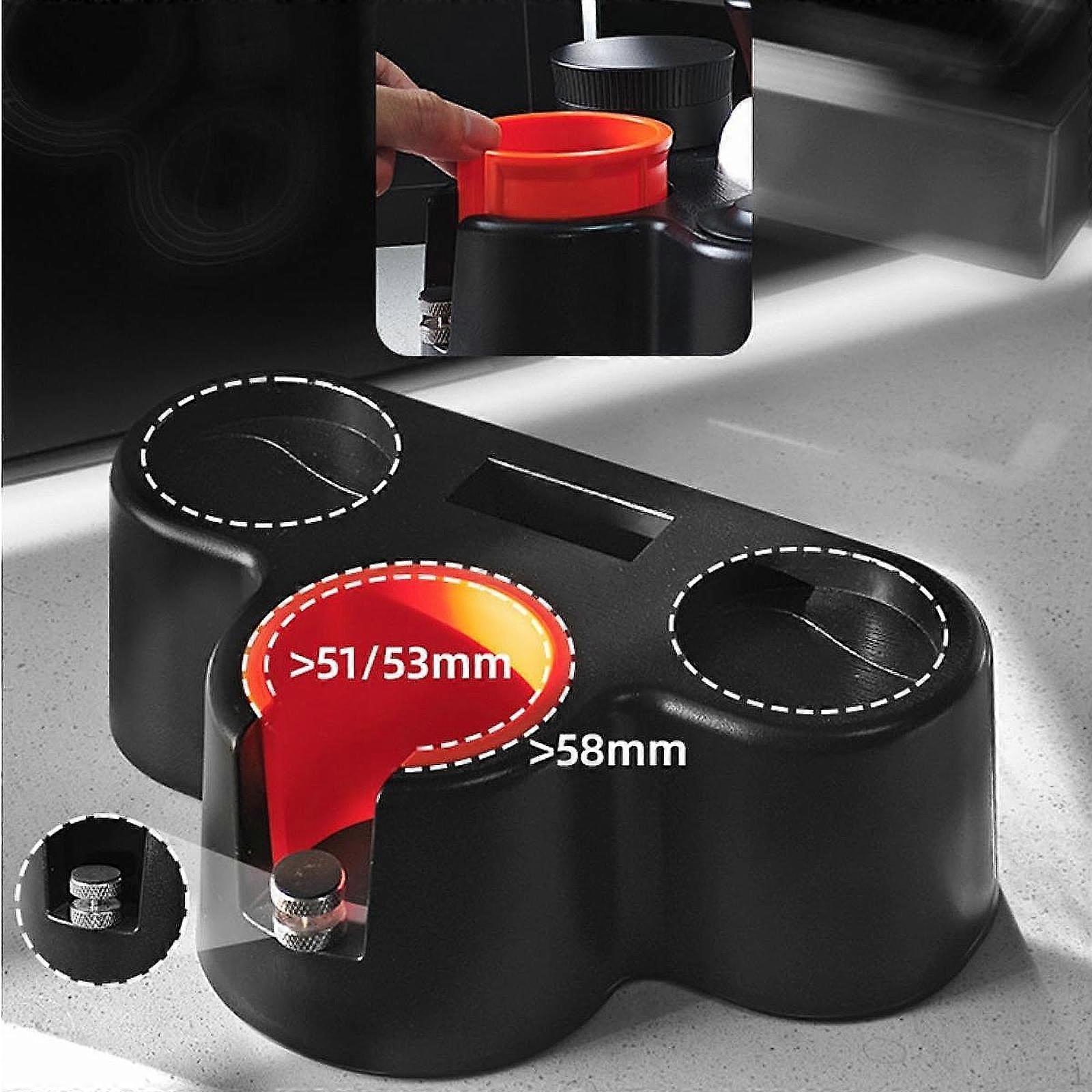 Coffee Tamper Organizer for Espresso Tamping Station with Portafilter Holder