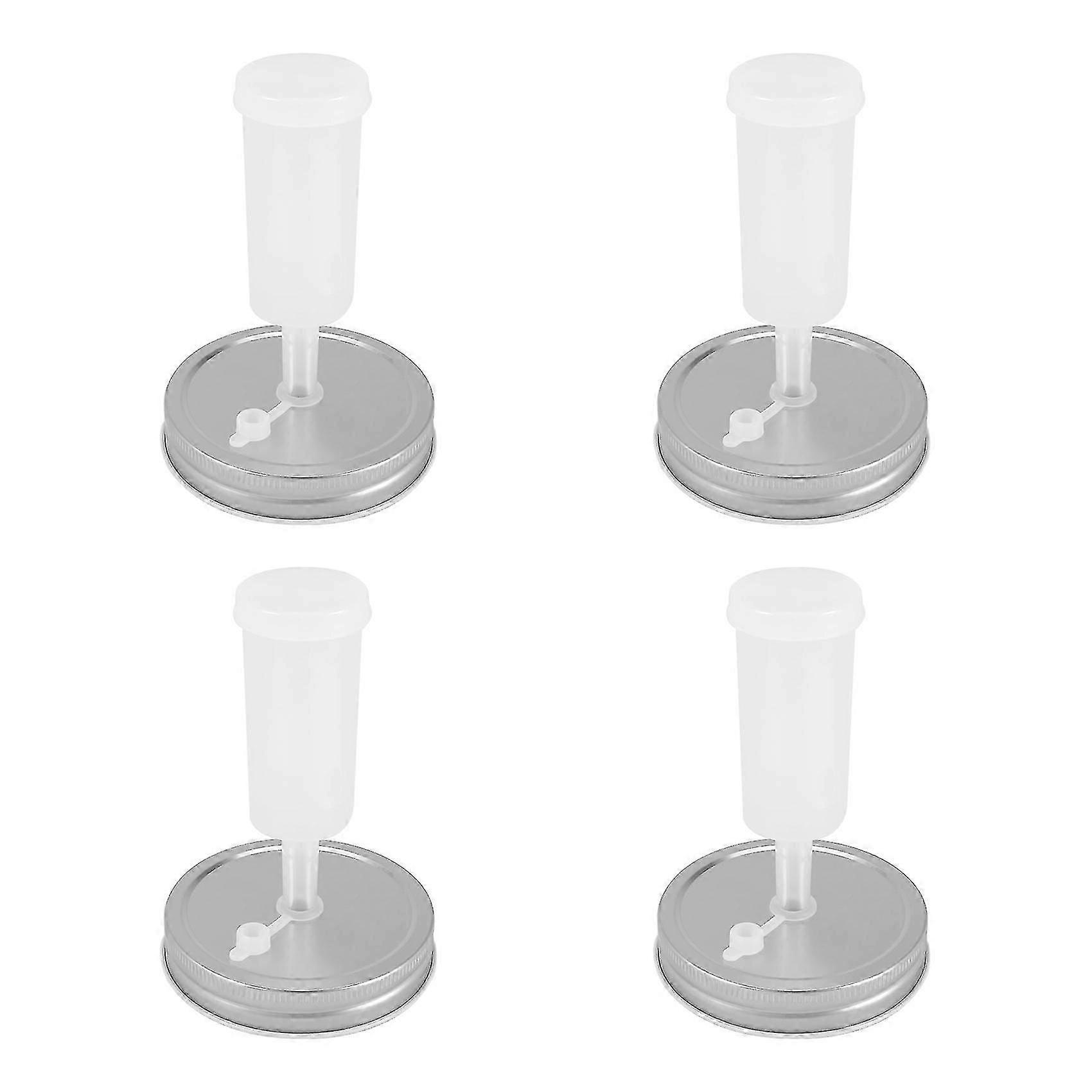 Fermentation Lid,airlocks For Fermenting For Wide Mouth Mason Jar Fermenting Lids For Making Sauerkr