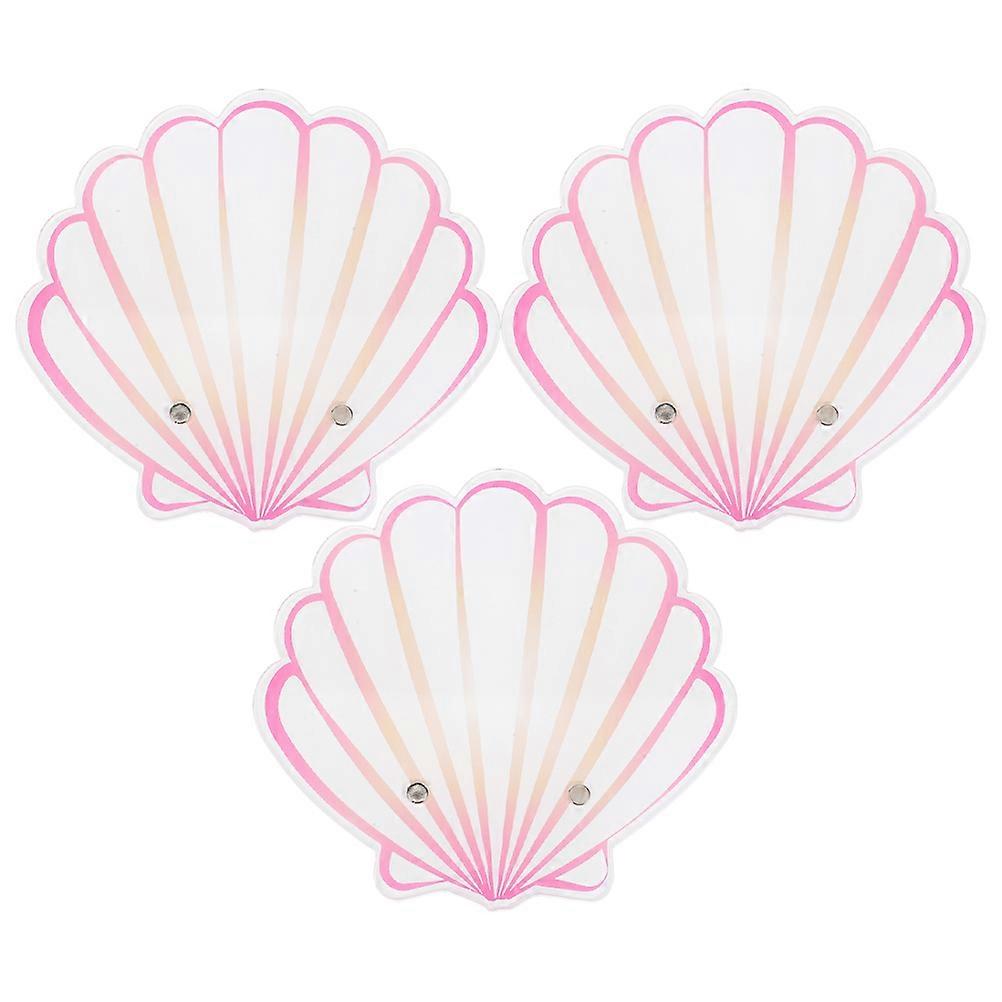 Eyelash Holder Pallet 3Pcs Acrylic Lash Grafting Tool for Salon Use and Home Use Multi Color