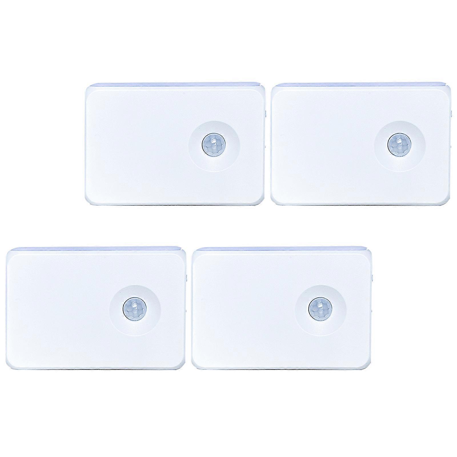 Multicolor Motion Activated Bedside Lamp No Wiring Required 300mAh Battery Shell Home Lighting Multicolor