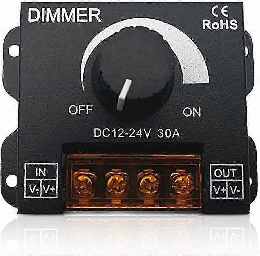 Dimmer Switch Dimmer ON/OFF Switch 12V-24V 30A for Band