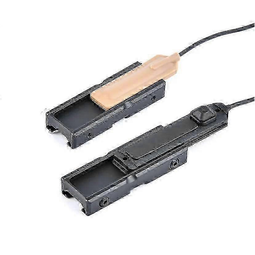 PEQ15 Laser Wire Control Pressure Pad Switch Mount CD Light Control System for Streamlight ProTac Flashlight Switch, Fit 20mm Picatinny Rail