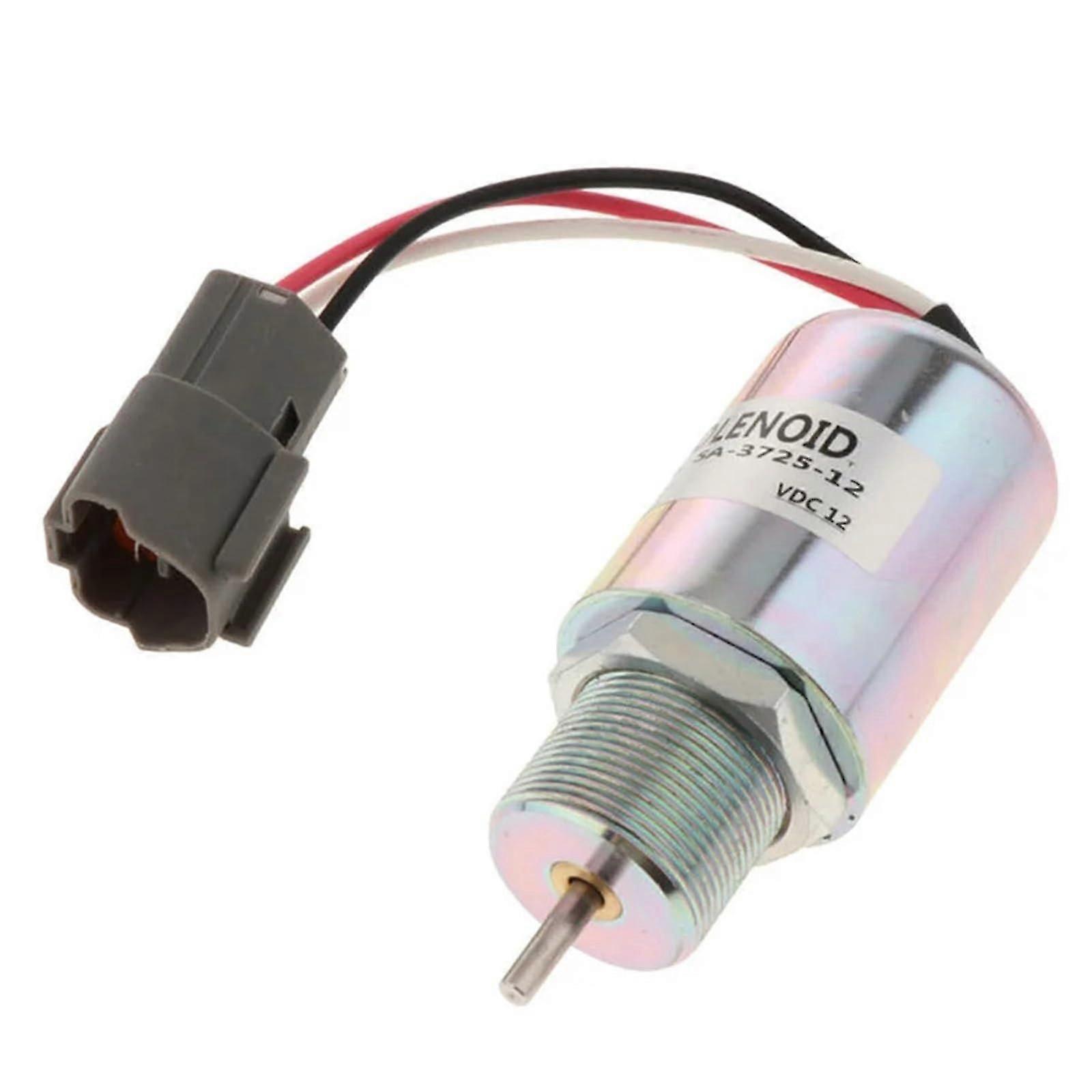 12V Stop Solenoid Valve For S4L S3L L3E Shutdown Systems SA372512 30A8720404 30A8710044 30A8720400