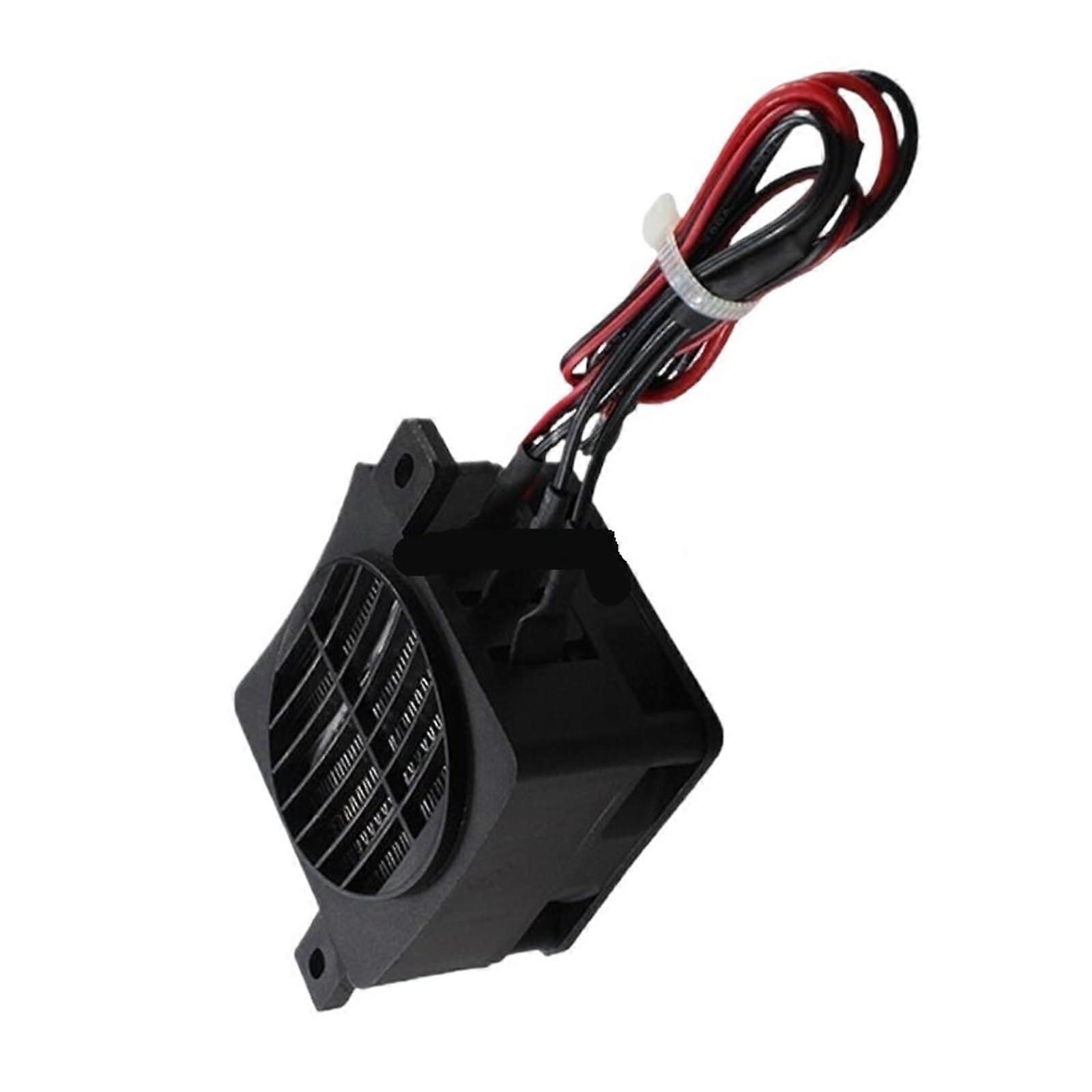 12V PTC Ceramic Heater with Fan 120W Constant Temperature Air Heating for Car RV Cabin