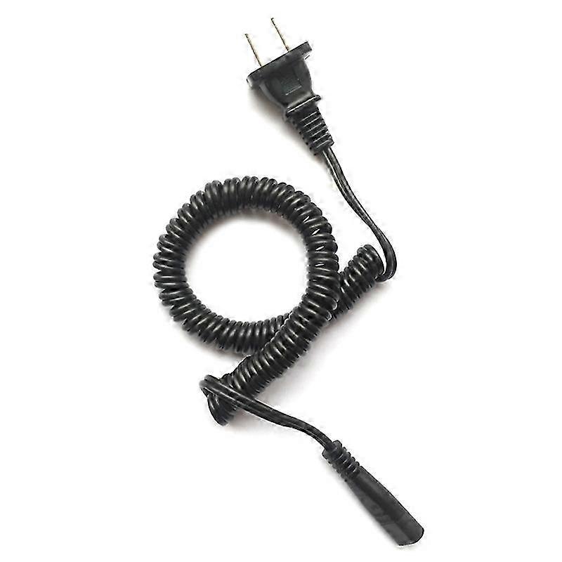 US Plug Shaver Charger Power Spring Cord Fit for Shaver HQ487 HQ488