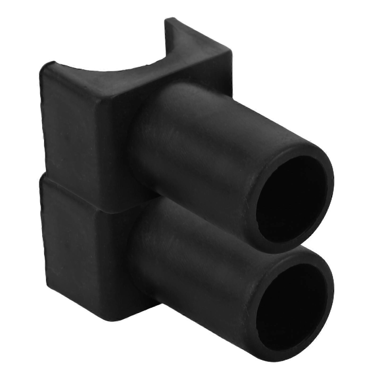 Plastic Seat Rail Guides 2Pcs High Load Capacity U-Shaped Replacement Parts For Wheelchair And Hospital Use