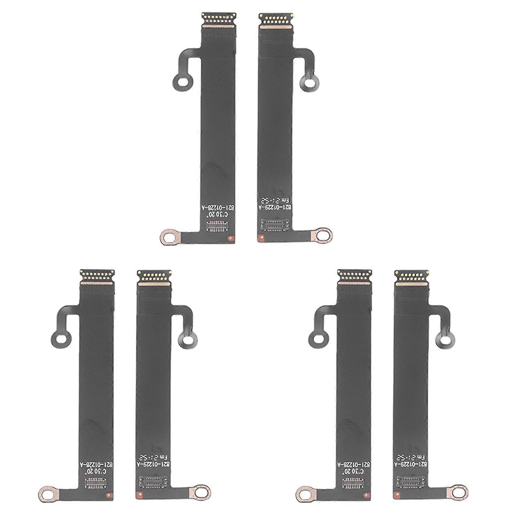 6x Flex Cable for MacBook Pro A1706 A1707 A1708 A1990 A1989 LCD Screen Display LED Back Light Cable Replacement