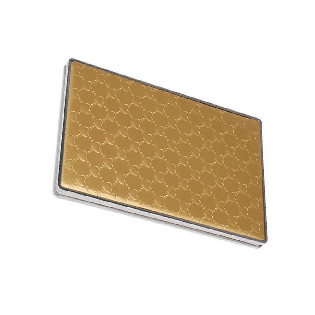 Manicure Color Nail Color Show Book for Display 2Pcs Golden