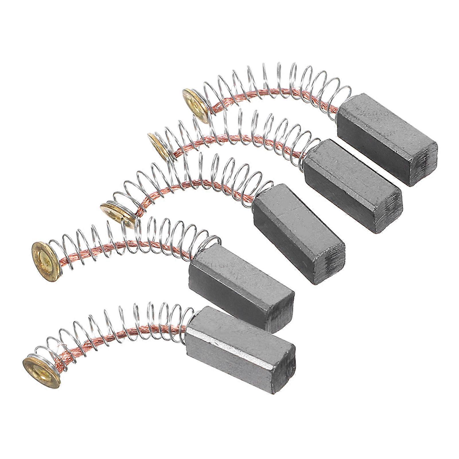 Carbon Brush 5Pcs Set for Soymilk Machine Black Replacement Cleaning Tools