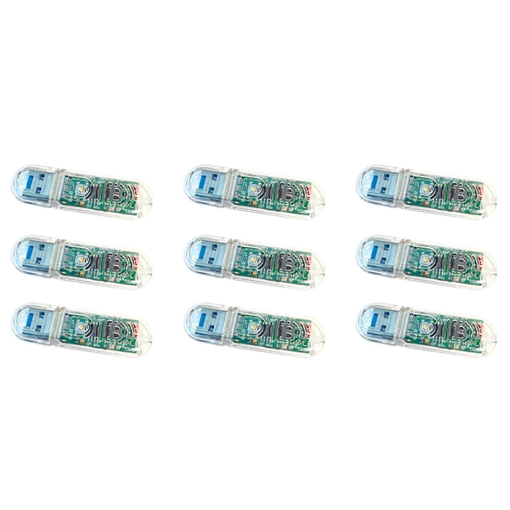 9pcs Lucky Miner V3 Btc Miner Silent Miner Machine Usb Mining Machine LV03 74KH/S Mini Asic Mining Home Miner Machine