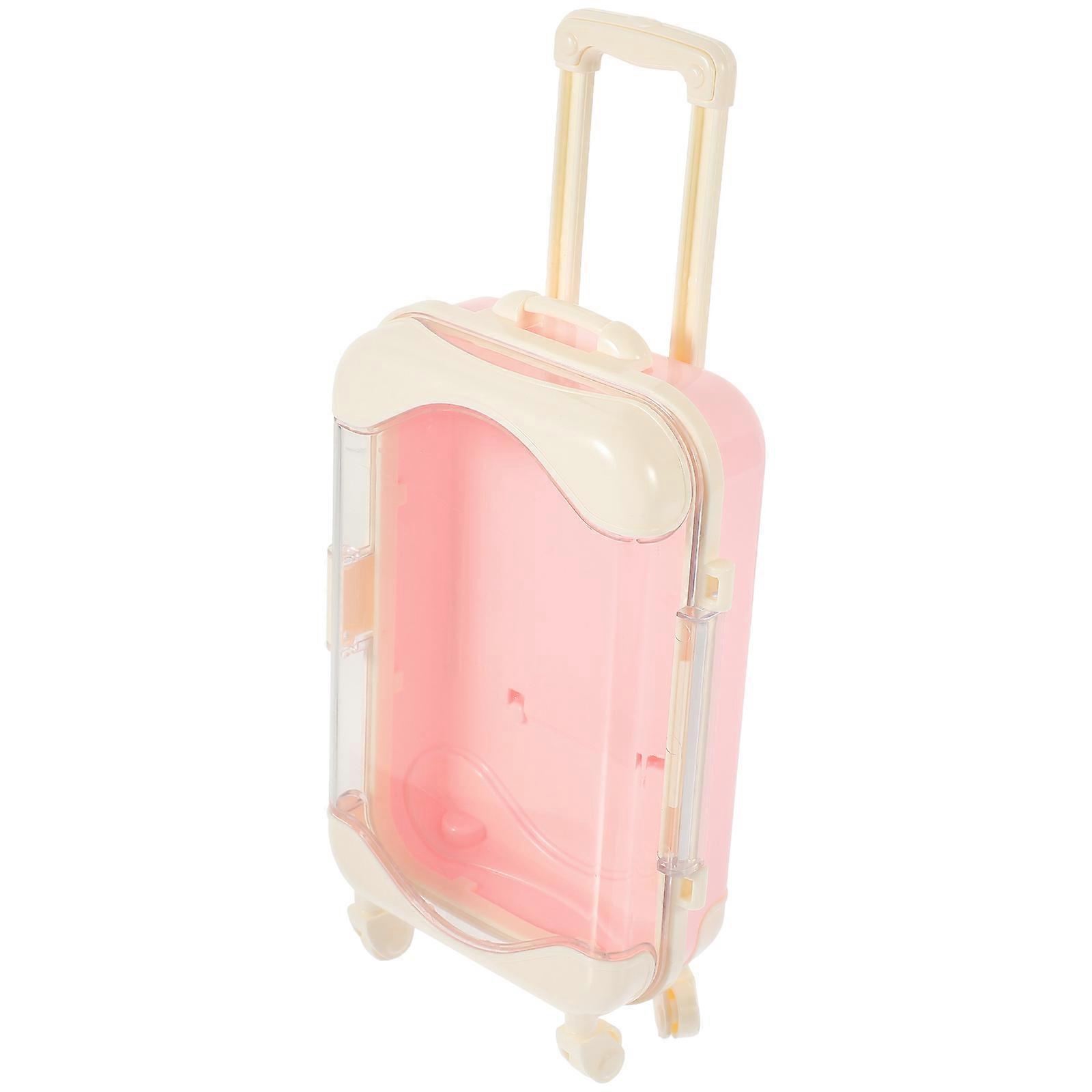 Miniature Suitcase Kids Use Compact Toy Storage Holder
