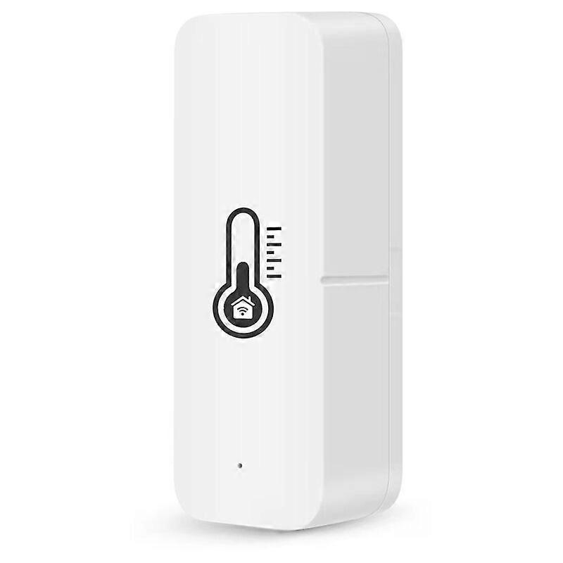WiFi Smart Temperature and Humidity Detector Smart Home Temperature and Humidity Sensor Compatible with Comes without battery