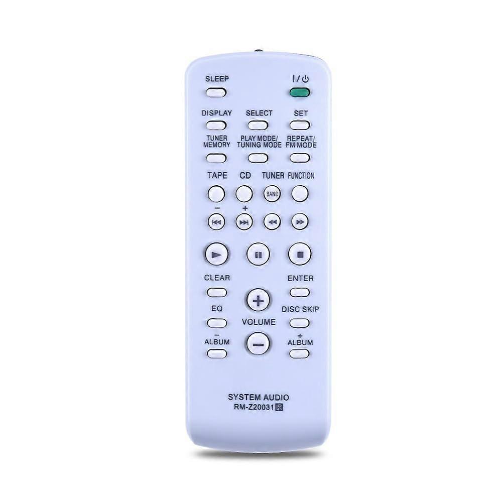 Mini HiFi Remote Control for RMZ20031 CMTU1BT HCDU1B Stereo System Replacement
