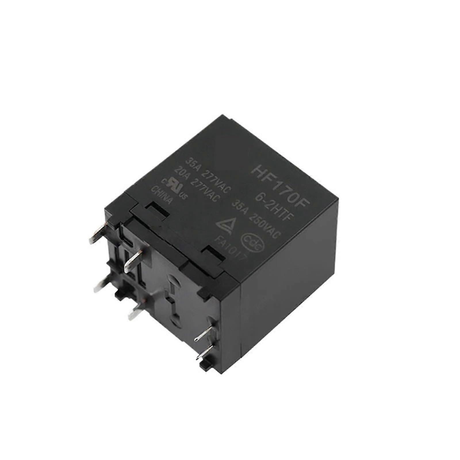10PCS HF170F62HTF 6V DC Power Relay 35A  Current 6Pin for Solar Inverter Photovoltaic