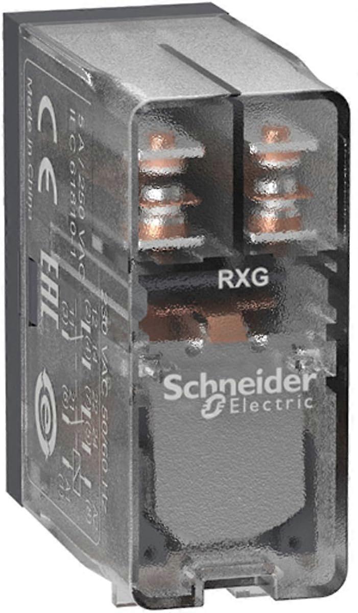 Industrial Control Relay 24V 5A PlugIn with Clear Housing 1CO and 2CO for Reliable Performance