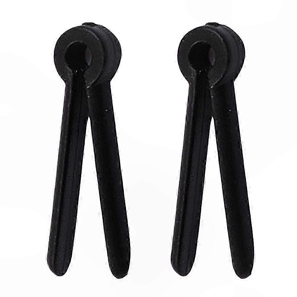 2-Pack Archery Bow Peephole and Arrow Pull String Holder Accessories in Black