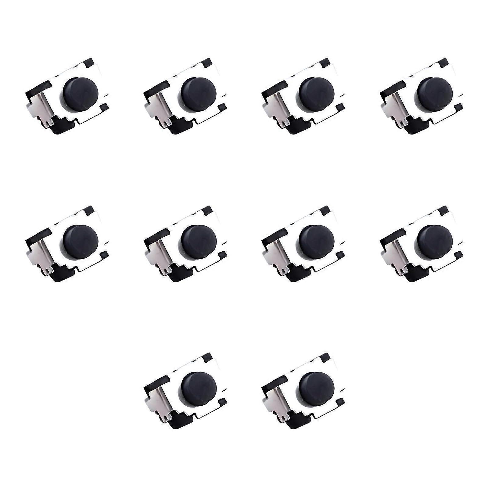 10pcs Micro Switch Buttons L R Tactile Bumper Replacement for Nintendo Switch 2DS 3DS XL