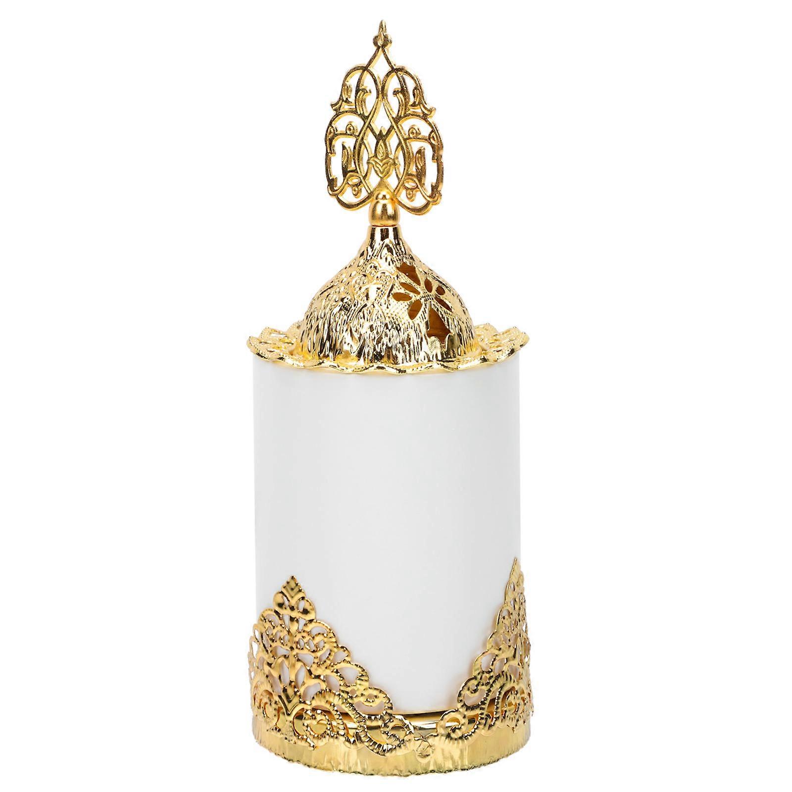 White Ceramic Incense Burner for Aroma Therapy 1Pcs Decorative Holder