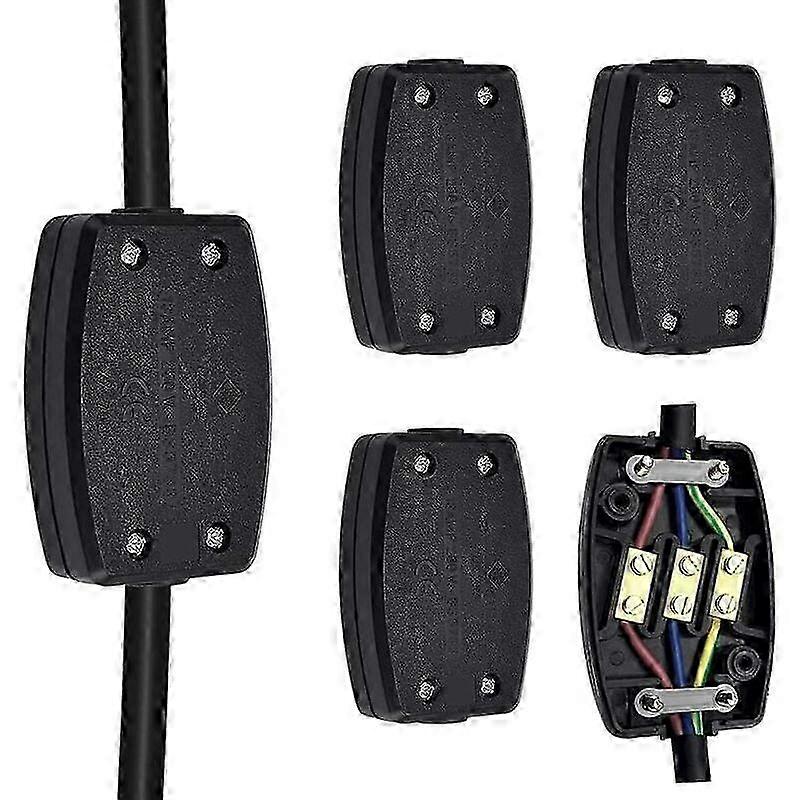 2026 4 Pcs Reusable Junction Boxes for Electrical Cable Connections