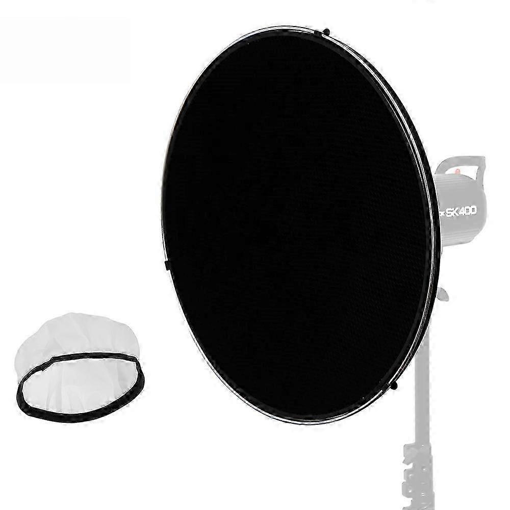 2026 Godox RS42CM 42cm Studio White Beauty Dish Reflector Bowens Mount Diffuser
