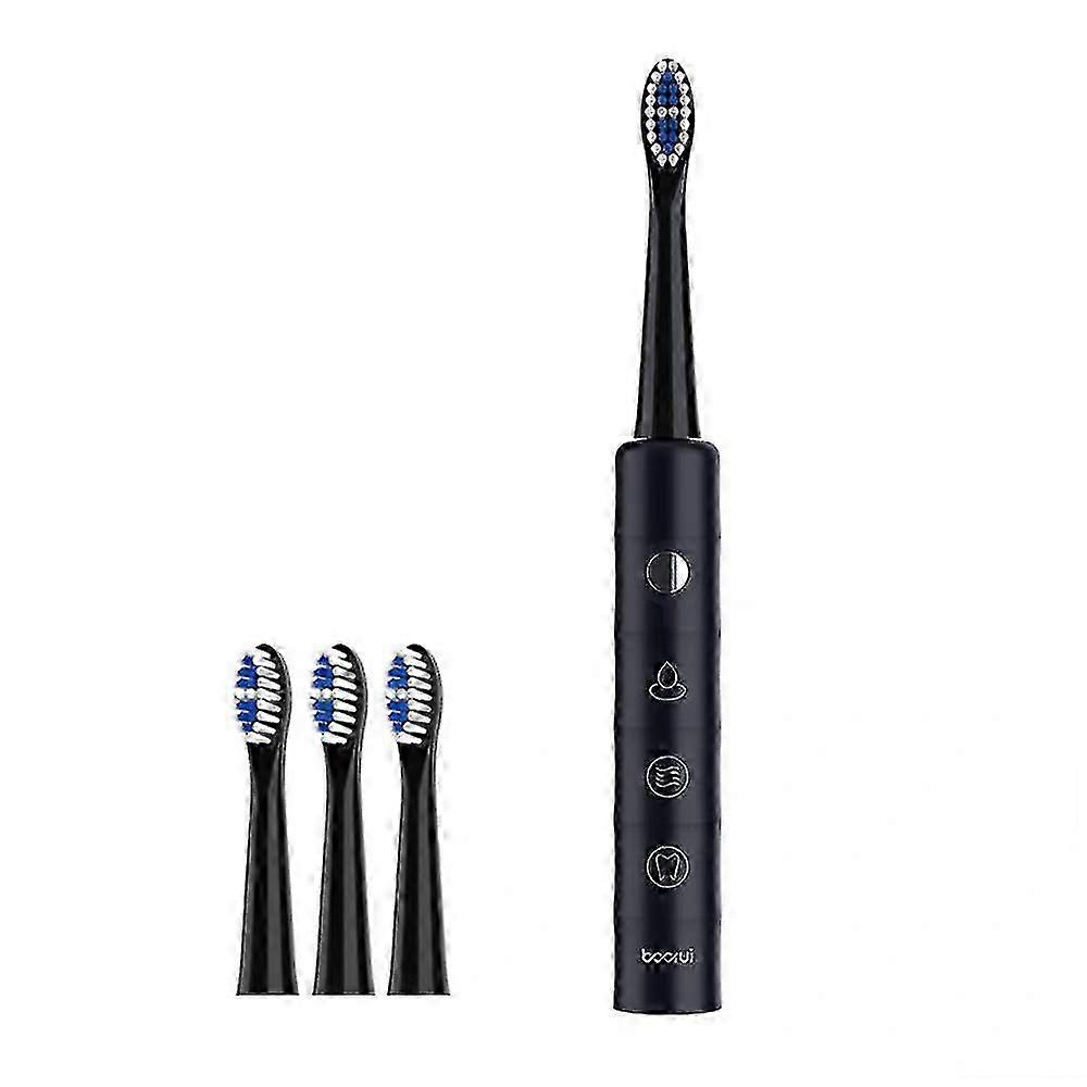 Six Speed USB Charging Electric Toothbrush with Replaceable Head